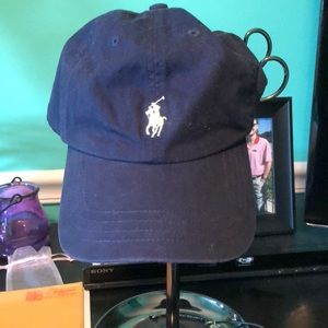 Navy blue Polo hat
